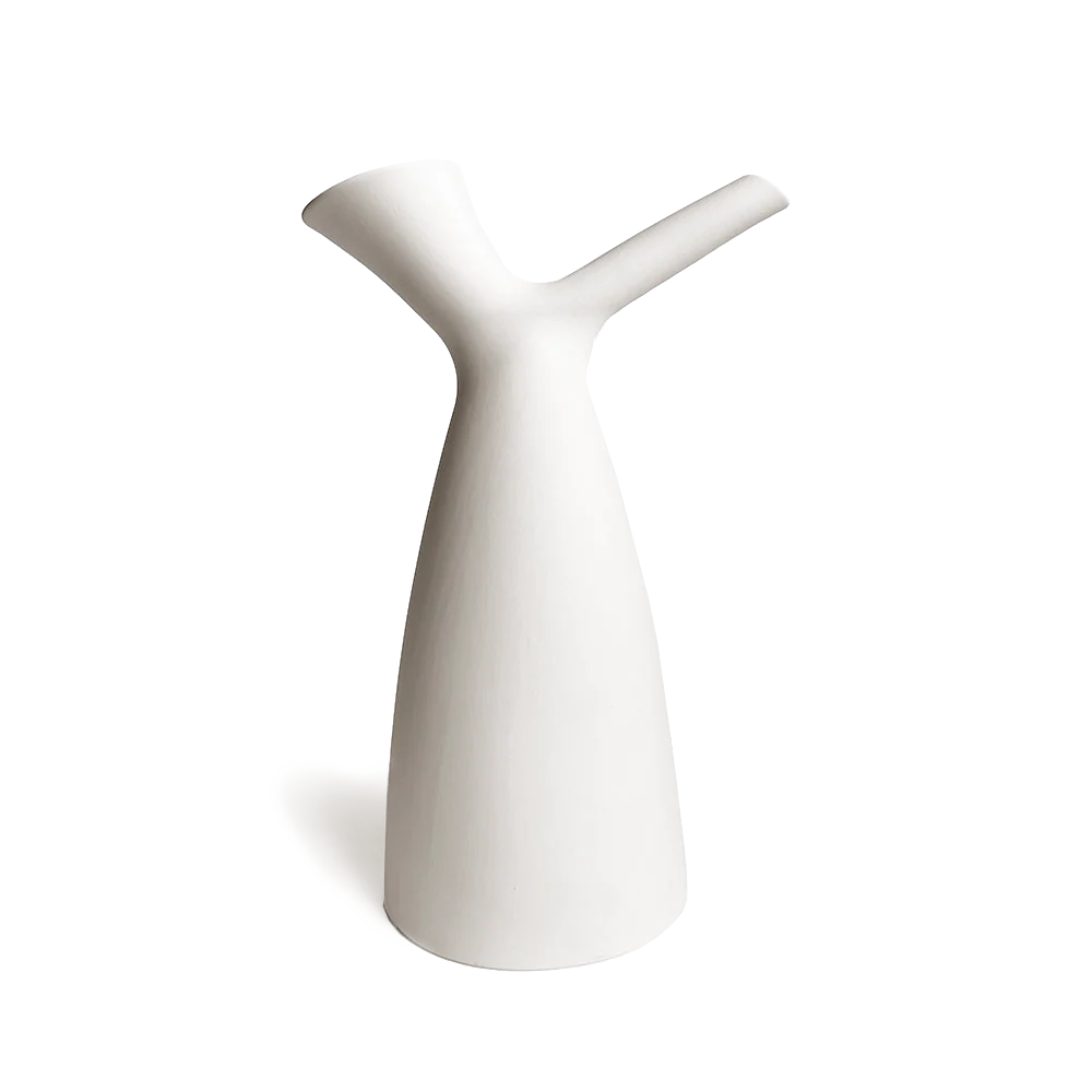 Jessie Ceramic Watering Jug - White