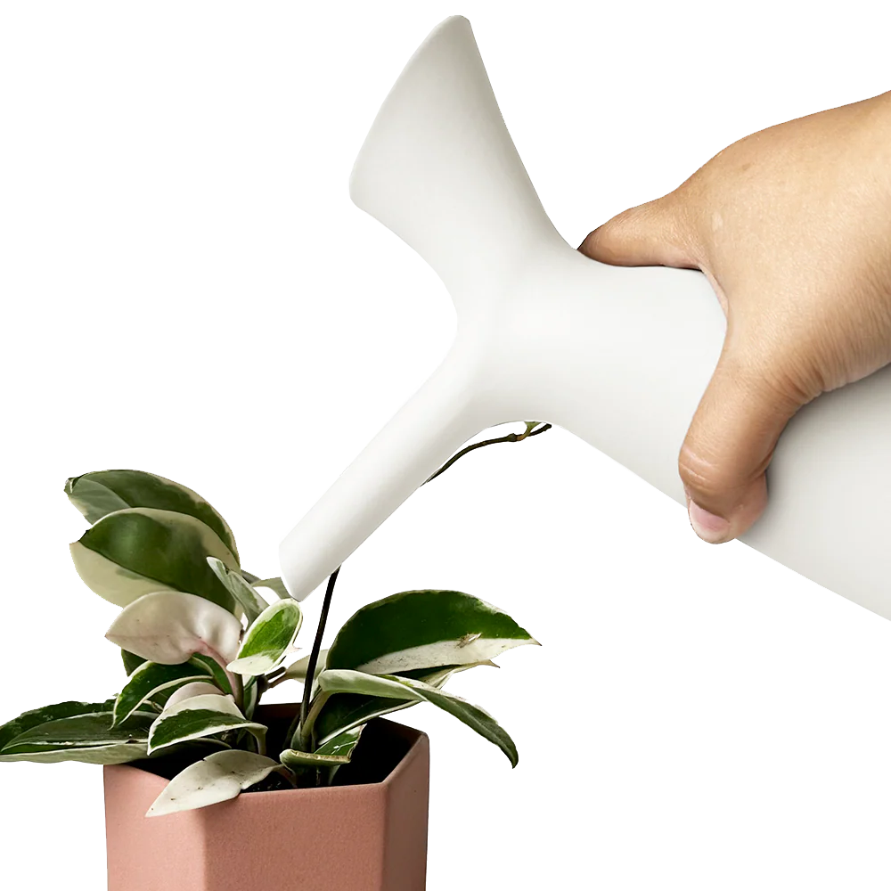 Jessie Ceramic Watering Jug - White - Image 3
