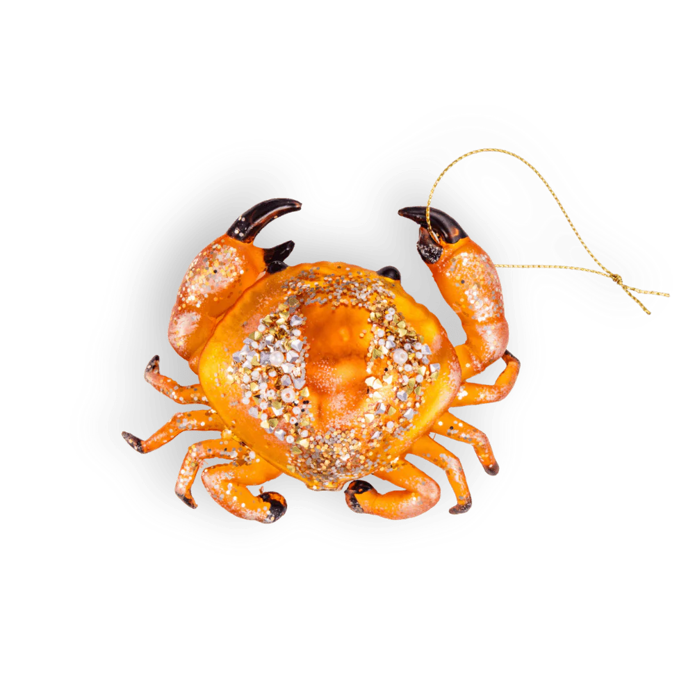 Jeweled Crab Ornament