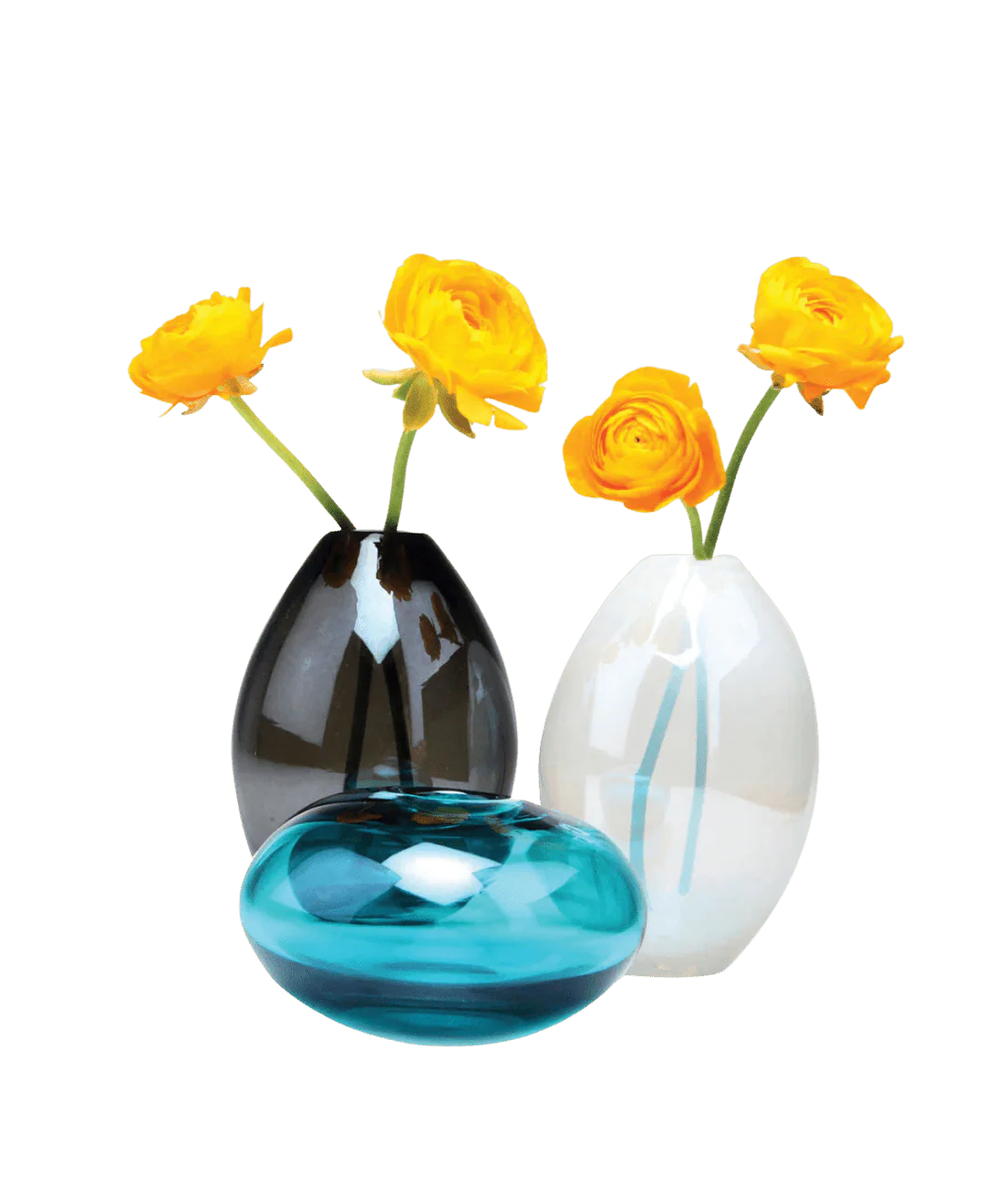Jordan Glass Modern Flower Vase - Image 3