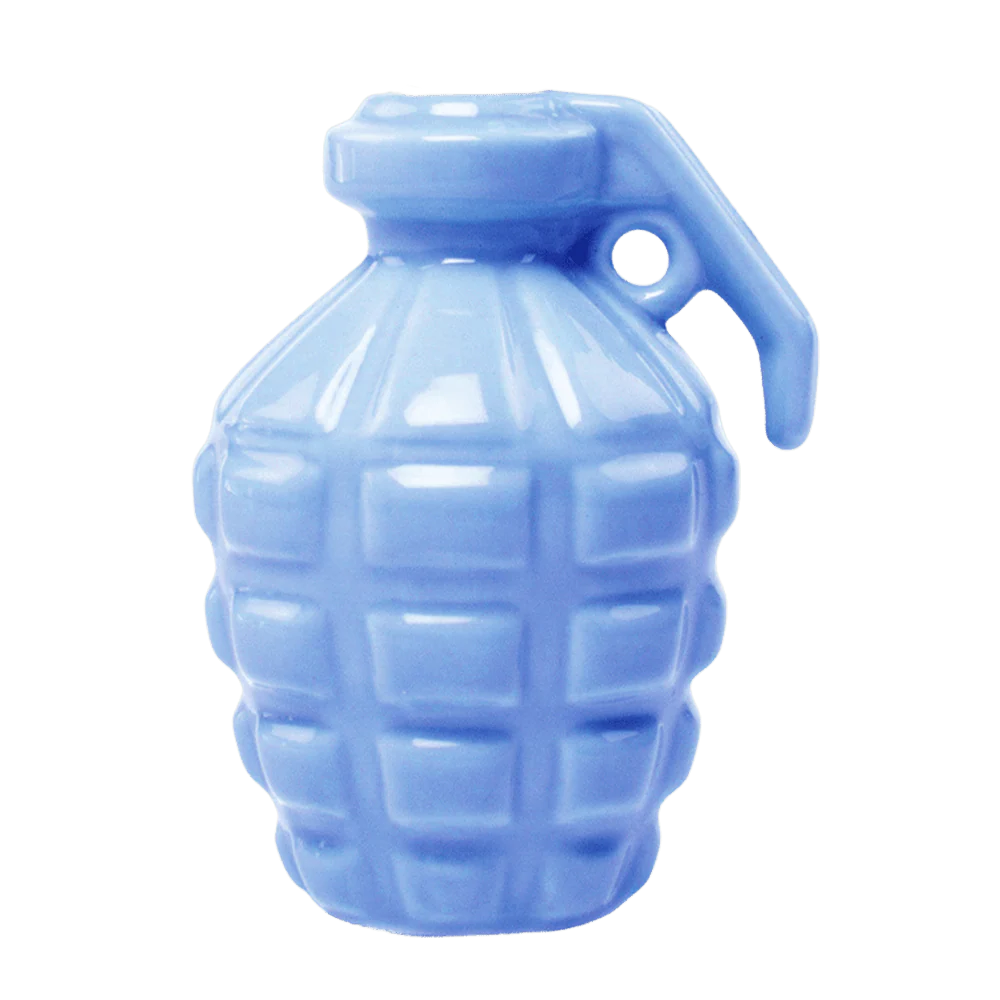 Kapow Ceramic Grenade Flower Vase Unique - Image 10