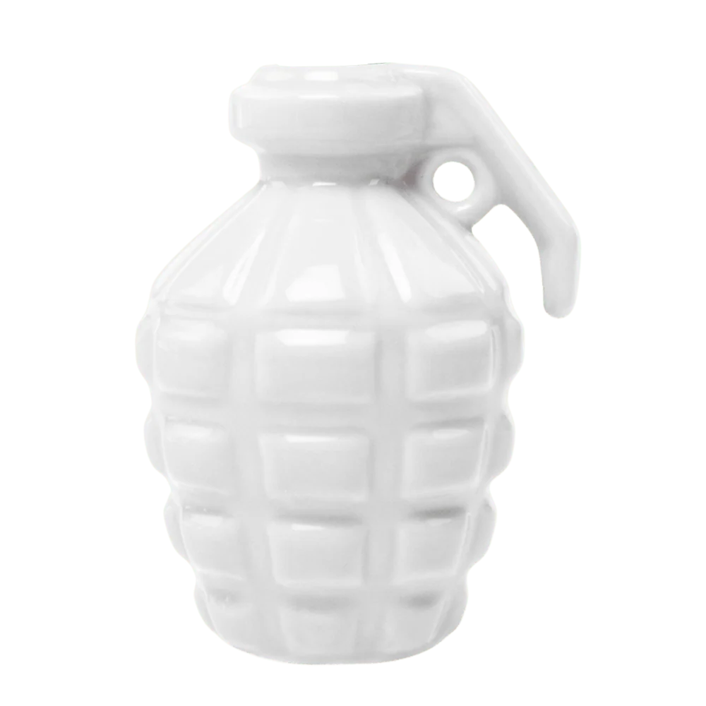 Kapow Ceramic Grenade Flower Vase Unique - Image 13