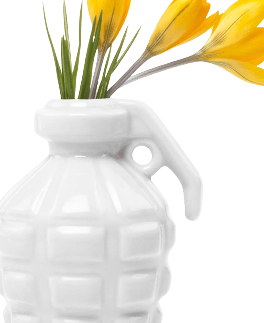 Kapow Ceramic Grenade Flower Vase Unique - Image 15