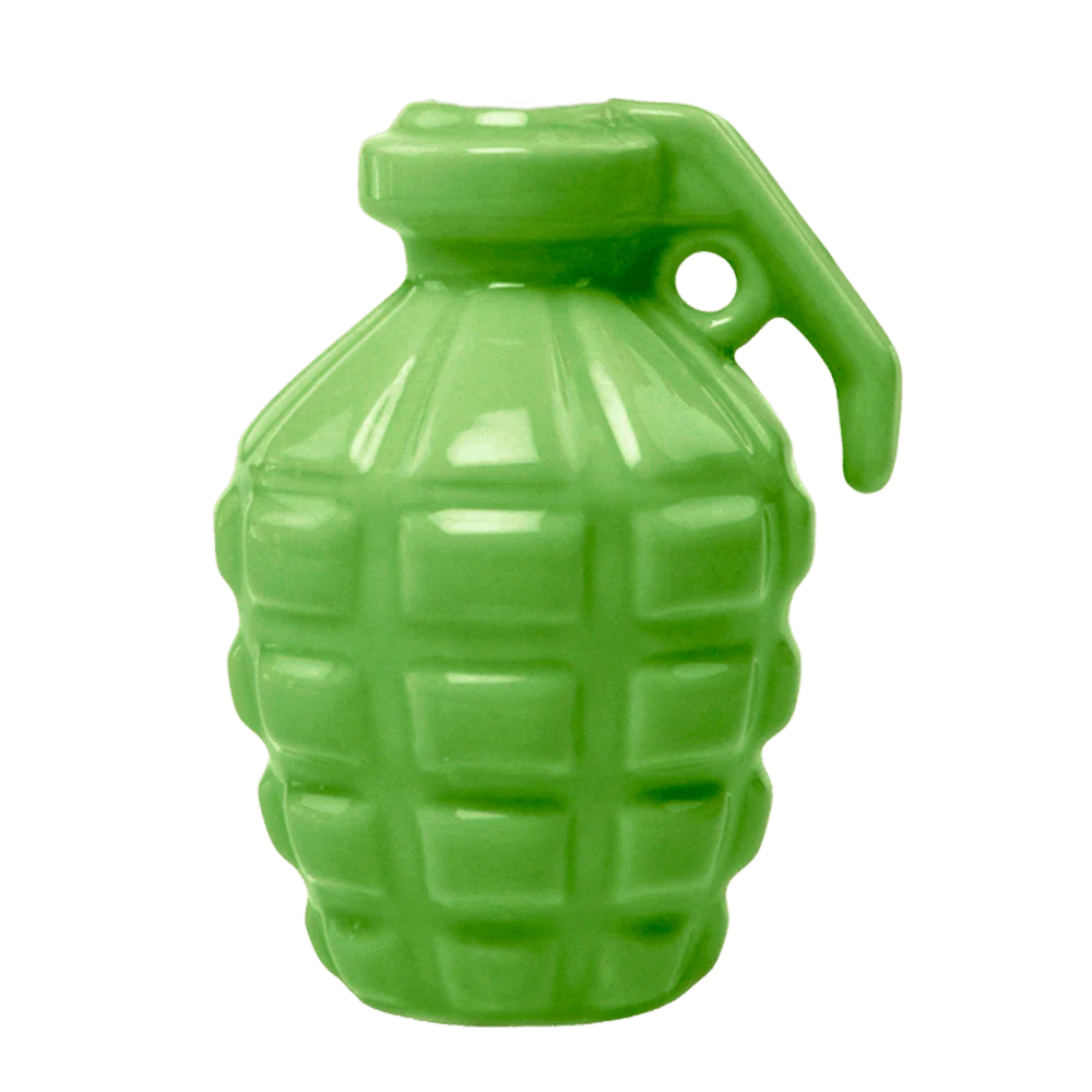 Kapow Ceramic Grenade Flower Vase Unique - Image 19