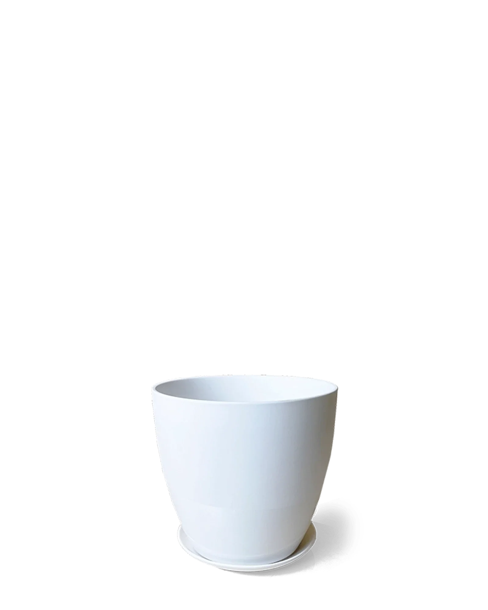 Dyad Large Porcelain Plant Pot, White