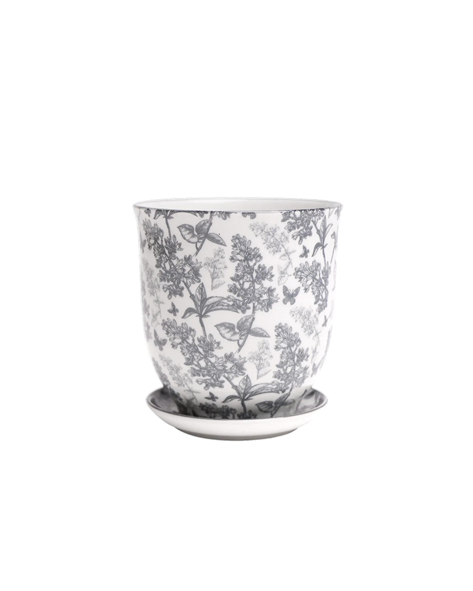 Liberte Medium 4.25" Porcelain Plant Pot - Image 37