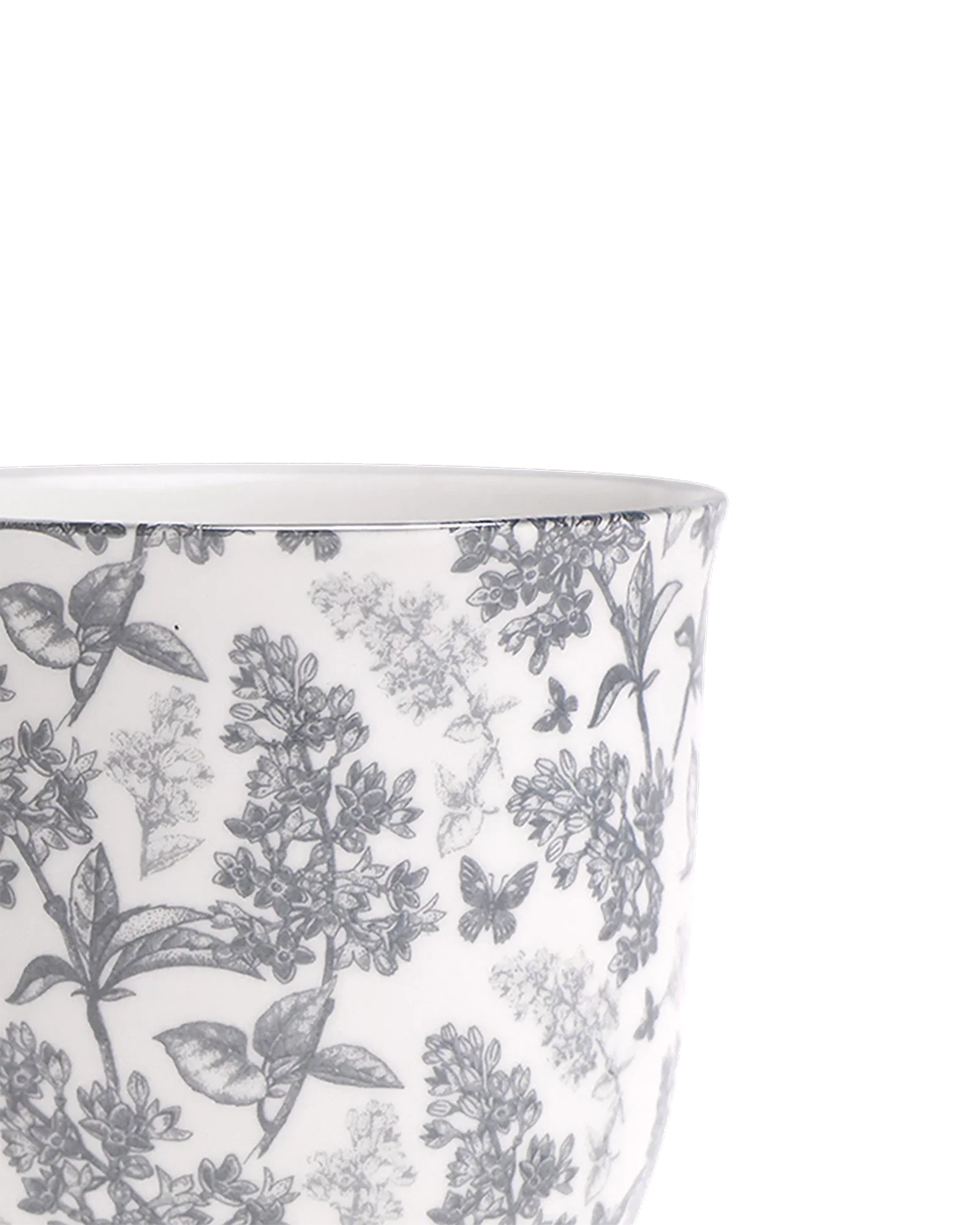 Liberte Medium 4.25" Porcelain Plant Pot - Image 39