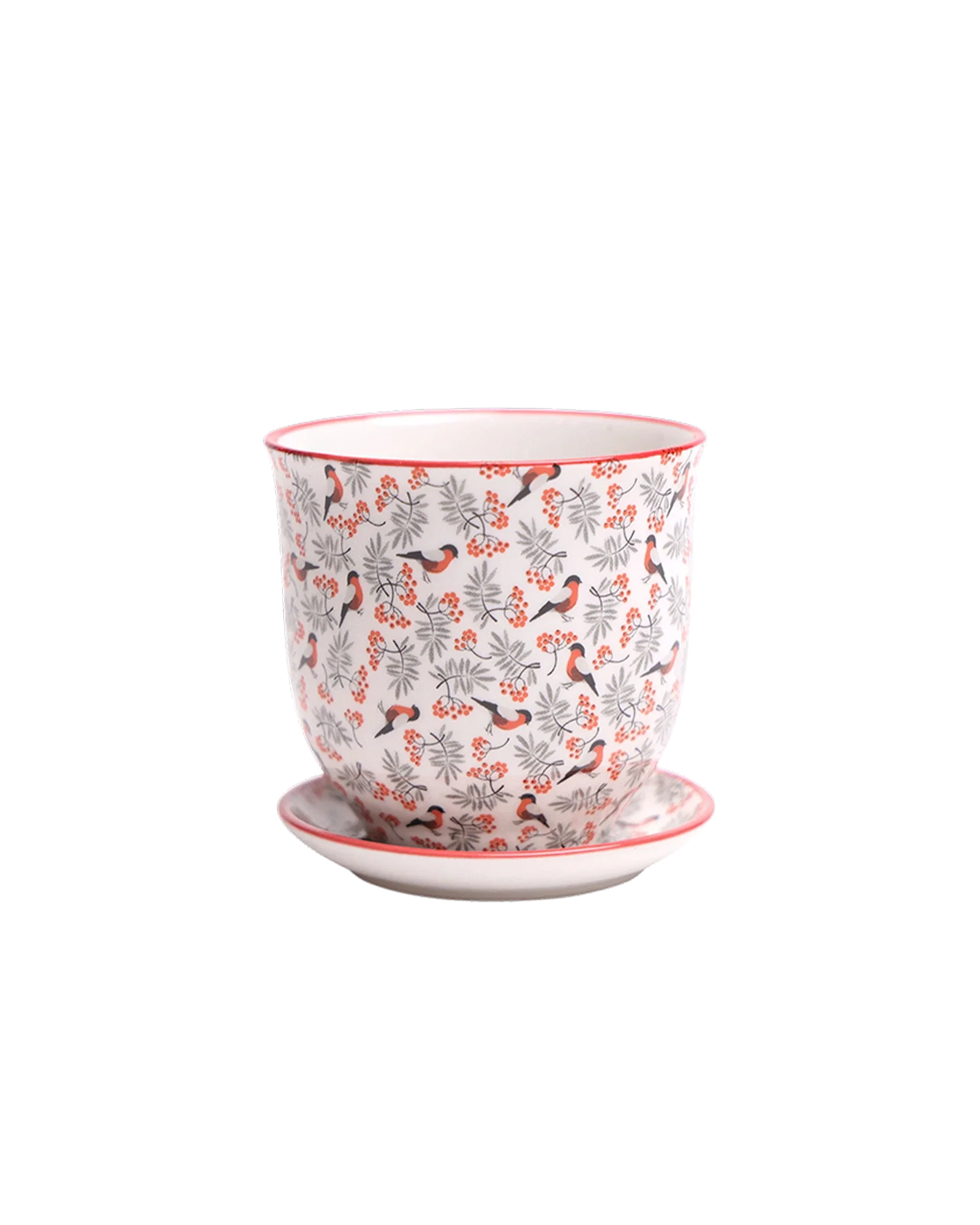 Liberte Medium 4.25" Porcelain Plant Pot - Image 76