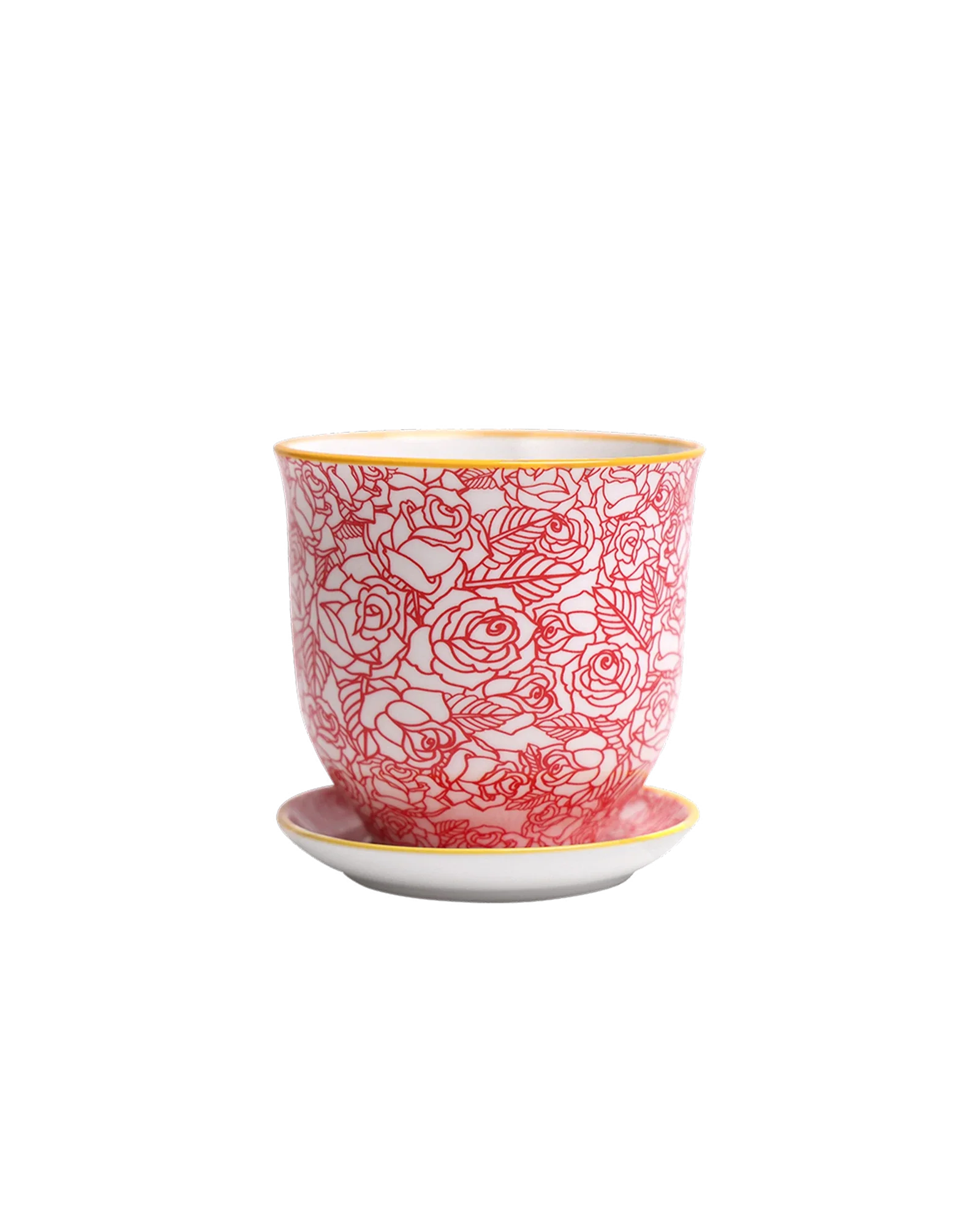 Liberte Medium 4.25" Porcelain Plant Pot - Image 88