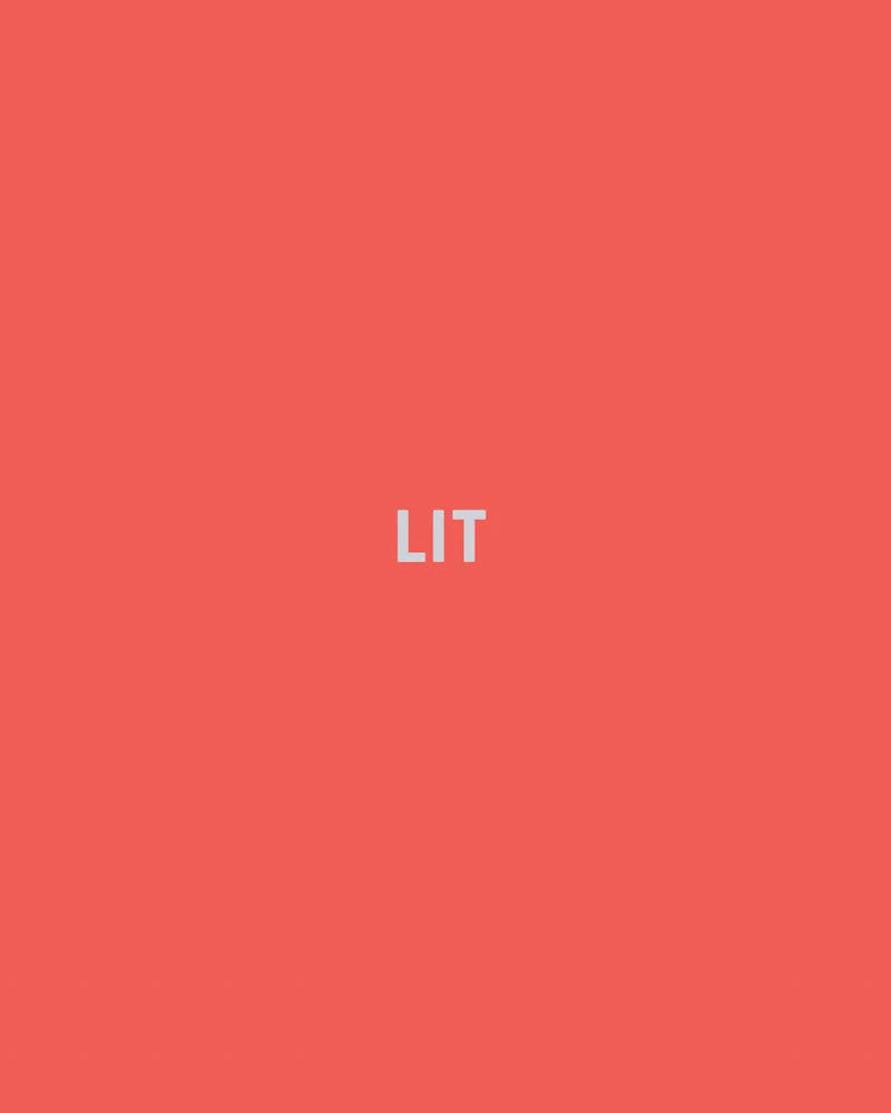 Lit - Greeting Card