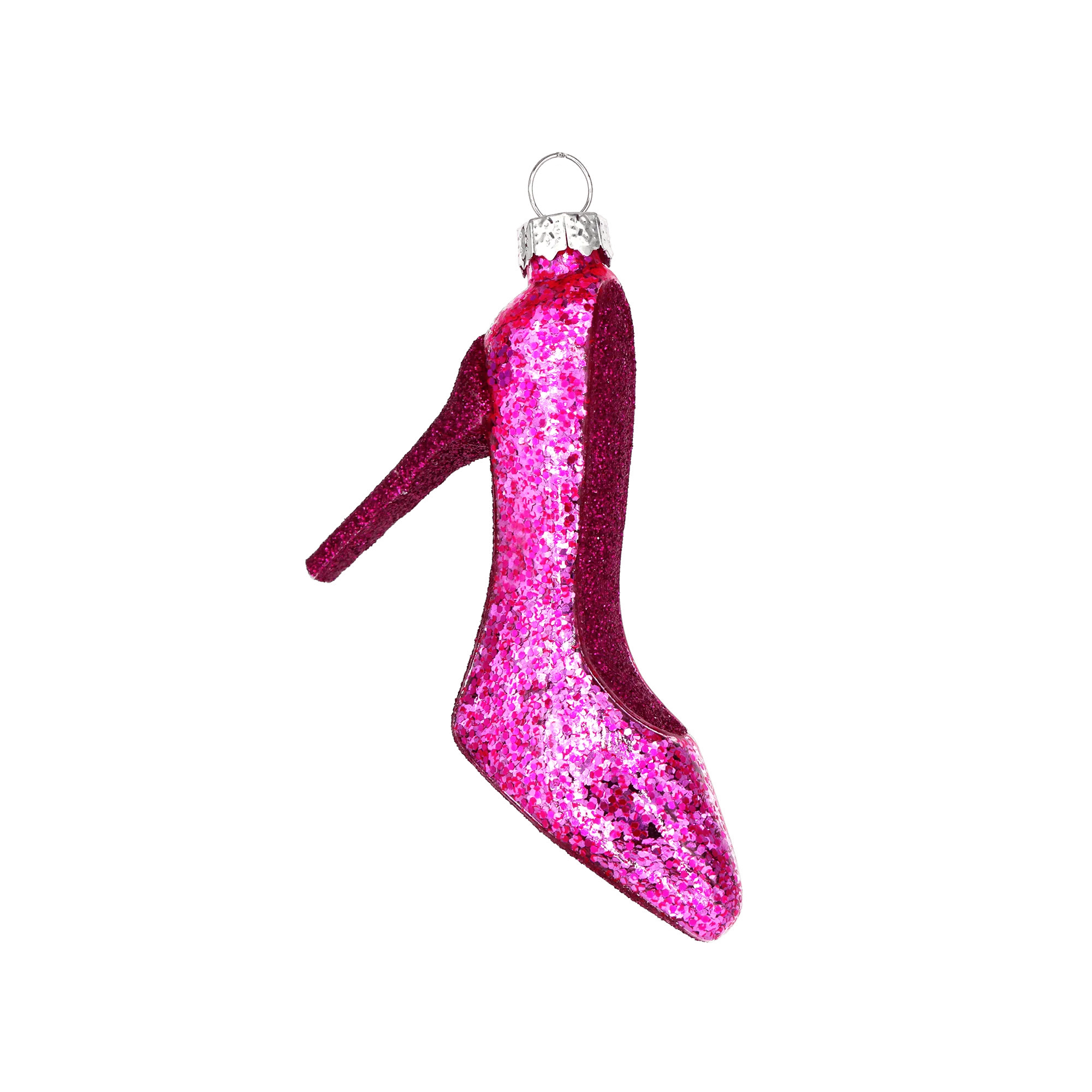 Magenta High Heel Ornament