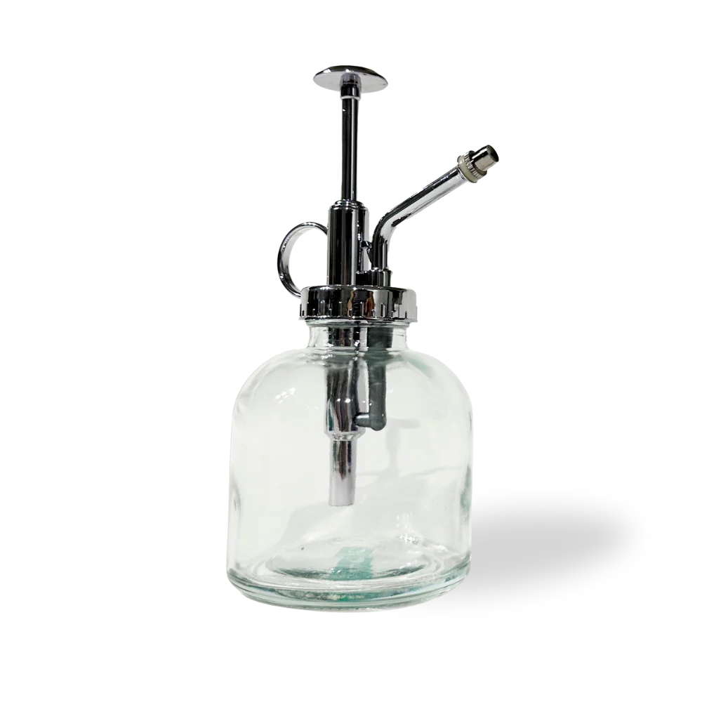 Mr Mister Modern Glass Plant Spray Bottle - Clear