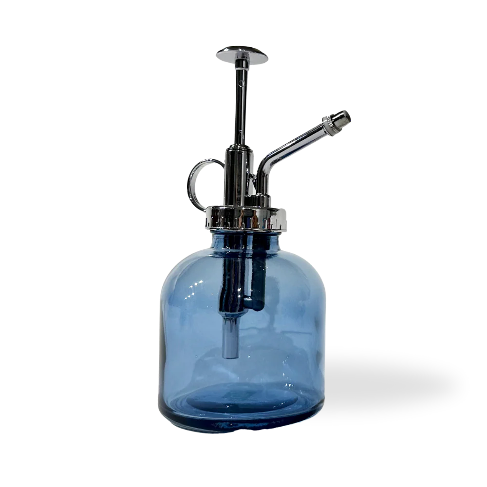 Mr Mister Modern Glass Plant Spray Bottle - Midnight Blue