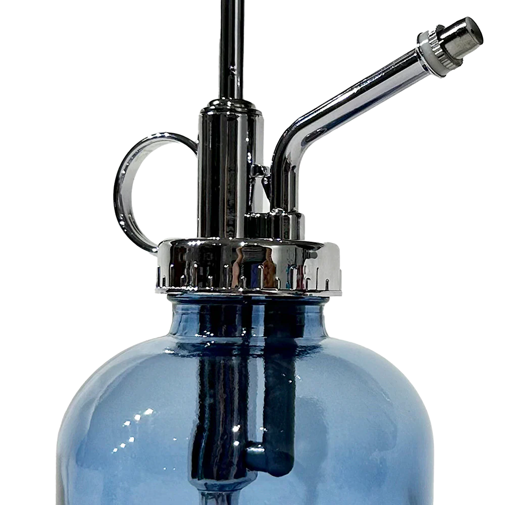 Mr Mister Modern Glass Plant Spray Bottle - Midnight Blue - Image 2