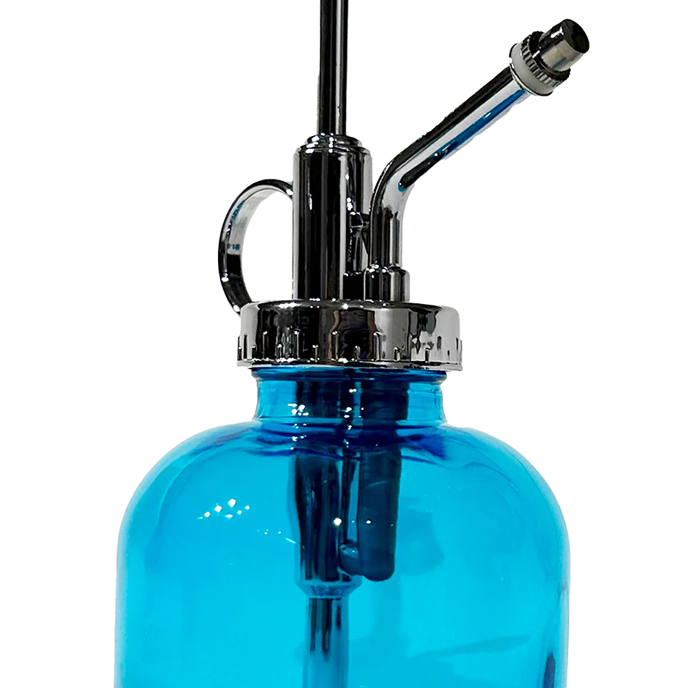 Mr Mister Modern Glass Plant Spray Bottle - Teal - Image 2