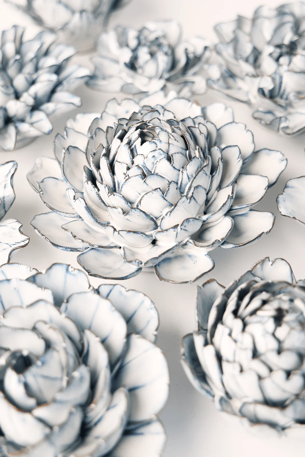 Blue White Hermione Peony - Image 4