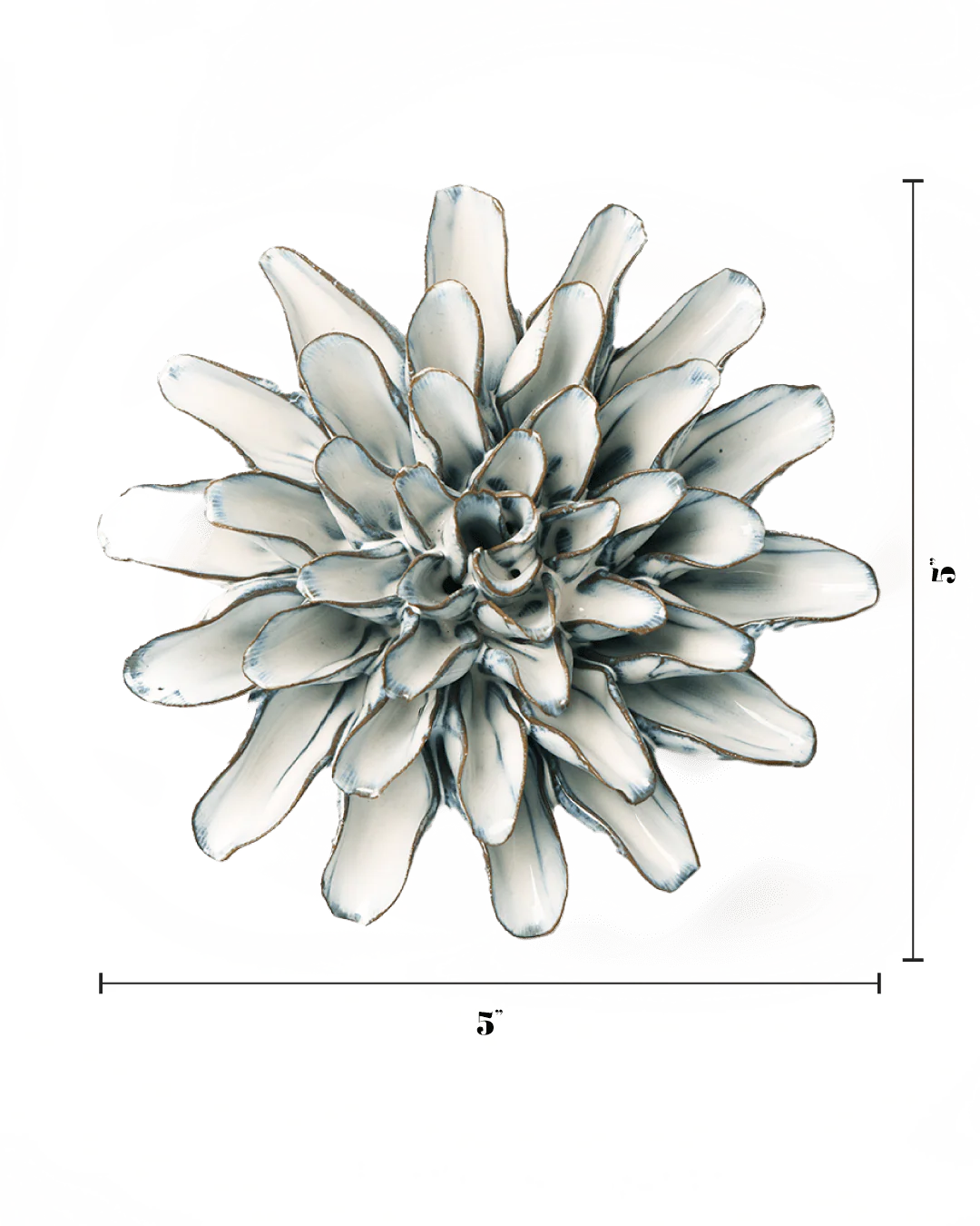 Blue White Lexi Cornflower - Image 3