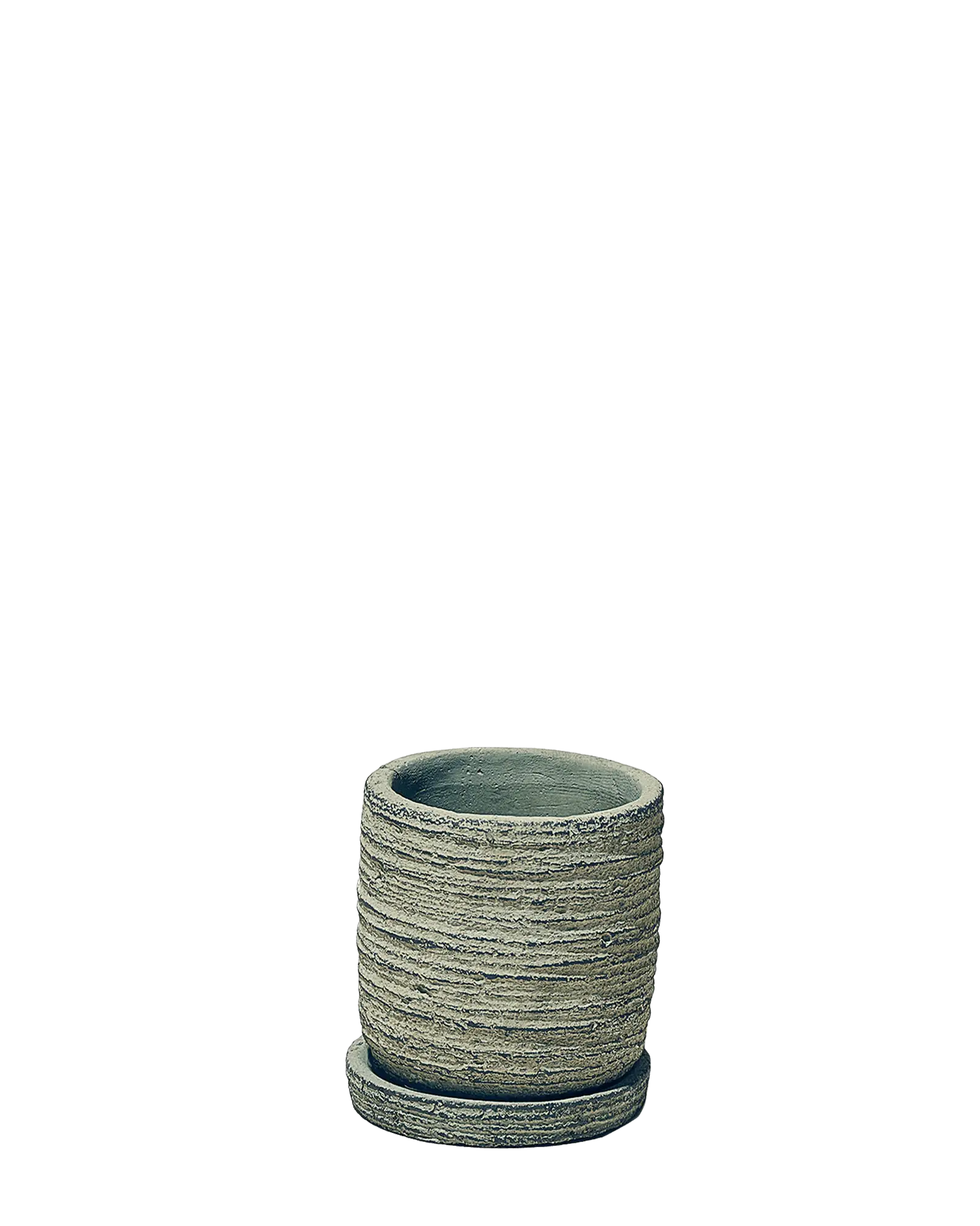 Paul Ceramic Pot And Saucer Set With Drainage | 3 inch - Image 7