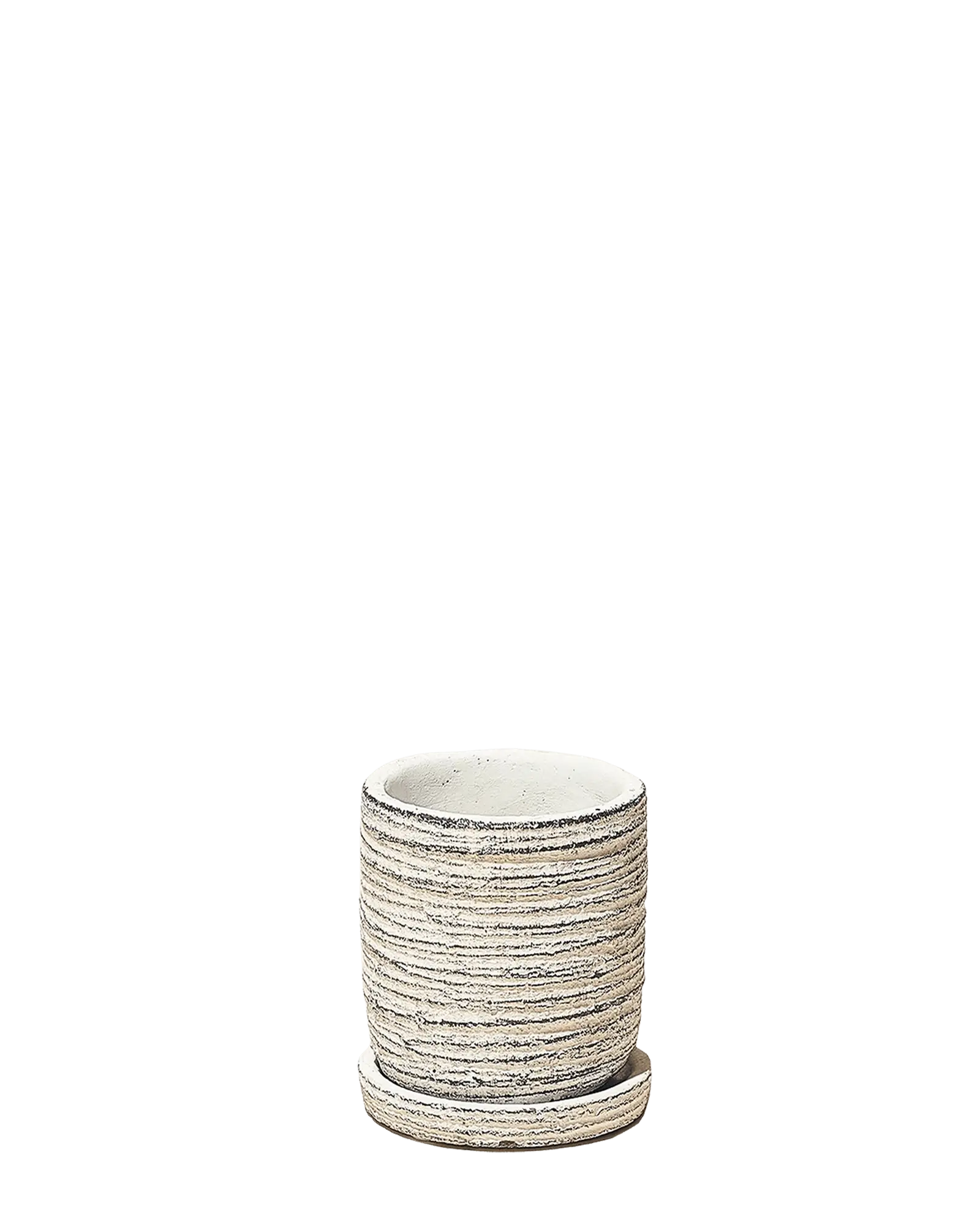 Paul Ceramic Pot And Saucer Set With Drainage | 3 inch - Image 8