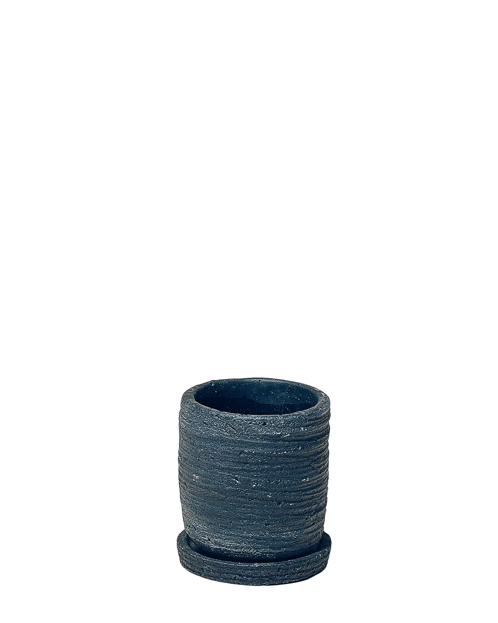 Paul Ceramic Pot And Saucer Set With Drainage | 5 inch - Image 3