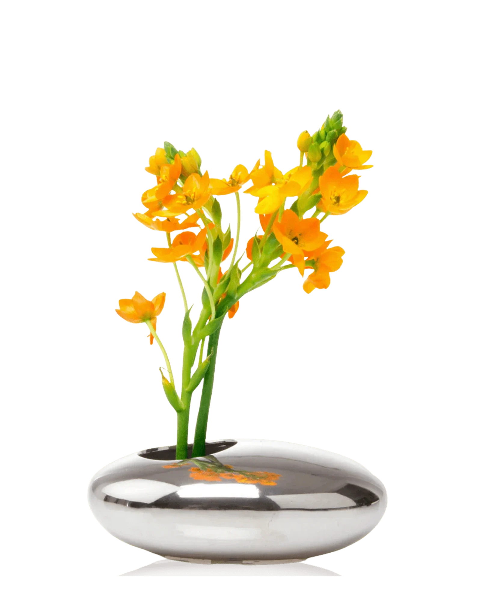 Pebble Ceramic Ikebana Kenzan Container - Image 3