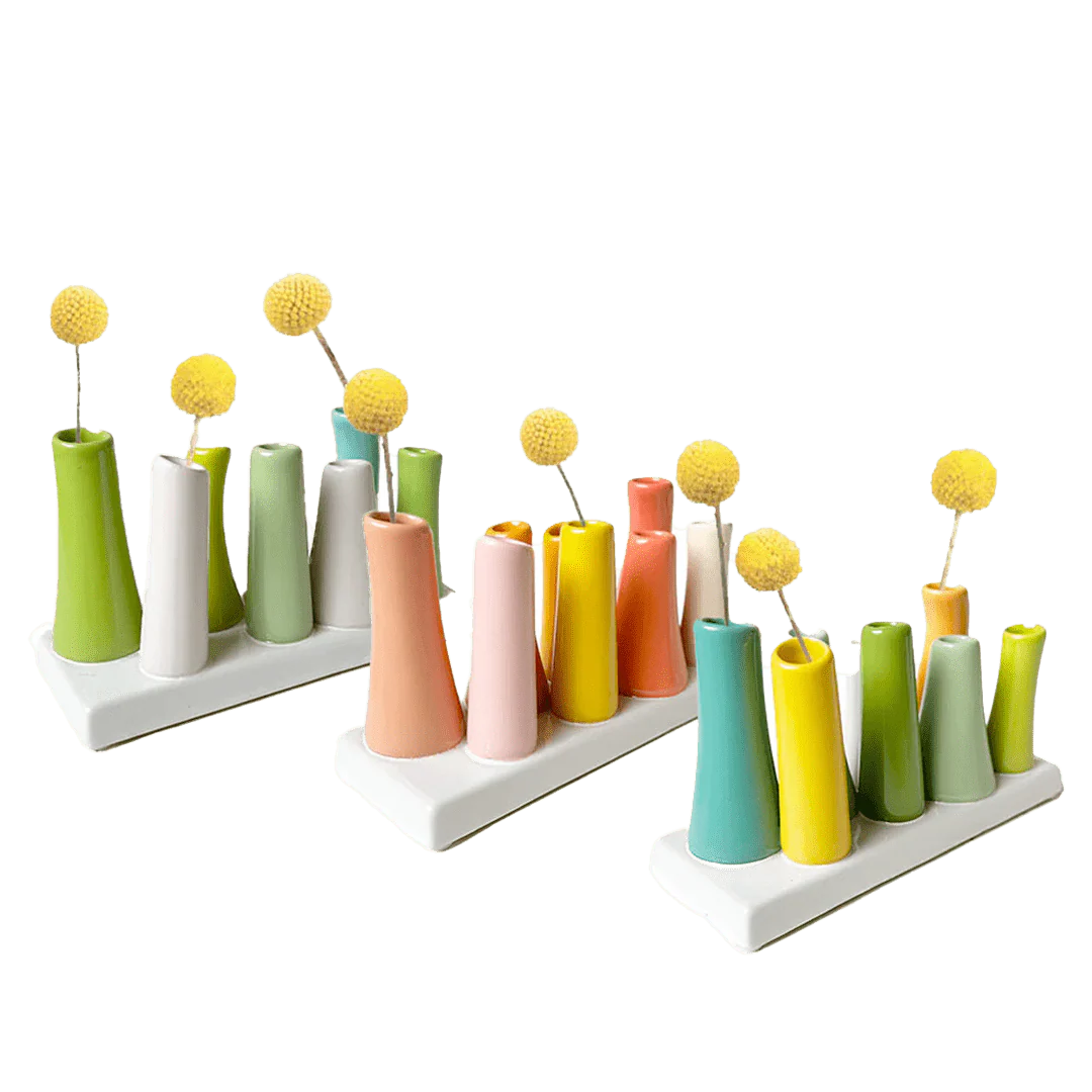 Pooley Modern Bud Vase For Flowers - Image 3