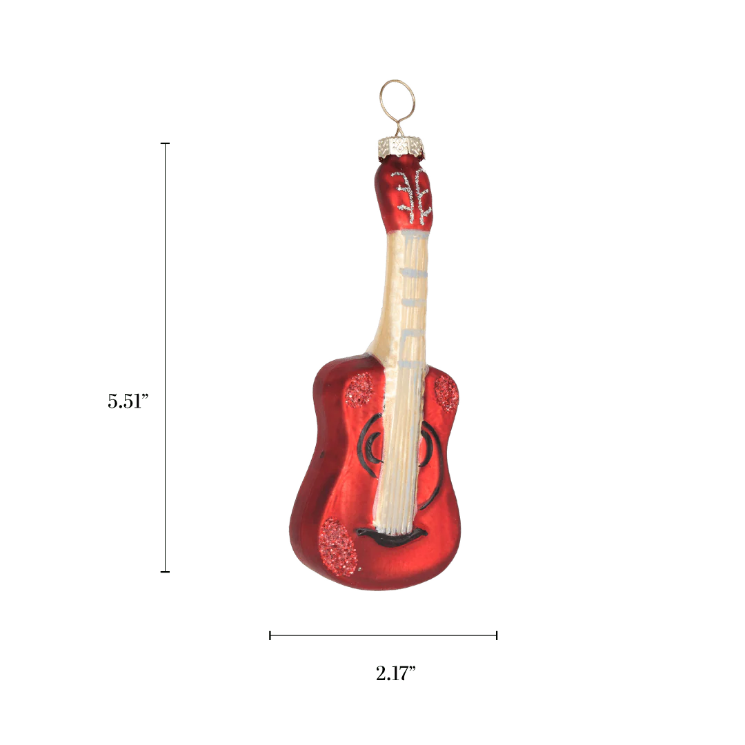 Rock Guitar Ornament - Image 2