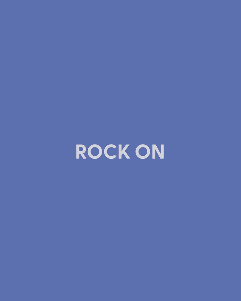 Rock On - Greeting Card