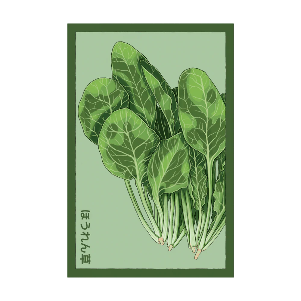 Spinach Vegetable Seeds Packet