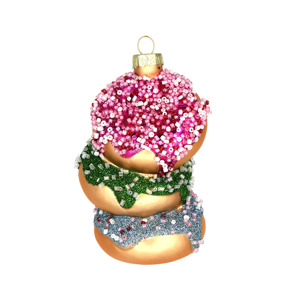 Sprinkle Donuts Ornament
