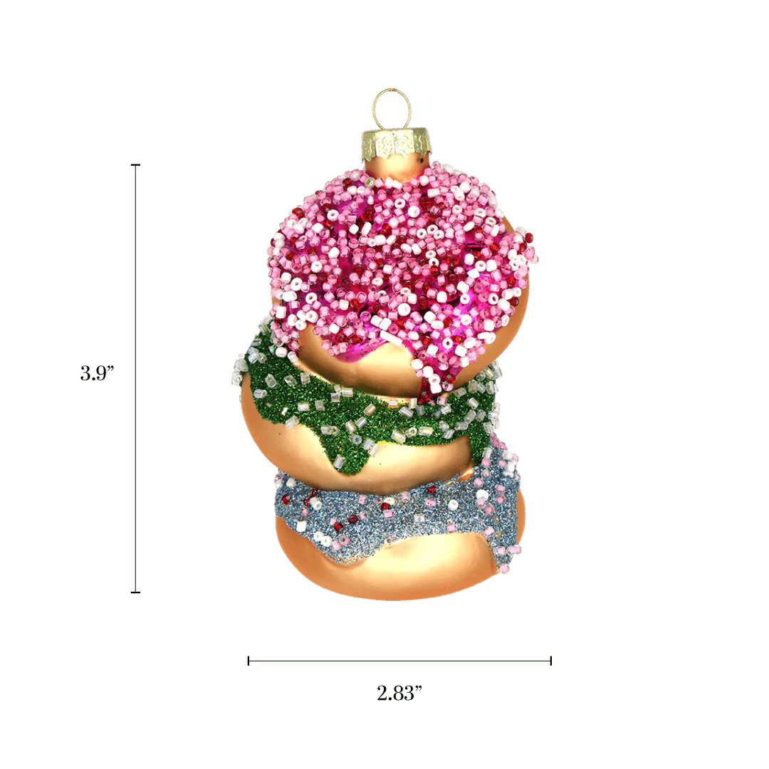 Sprinkle Donuts Ornament - Image 2