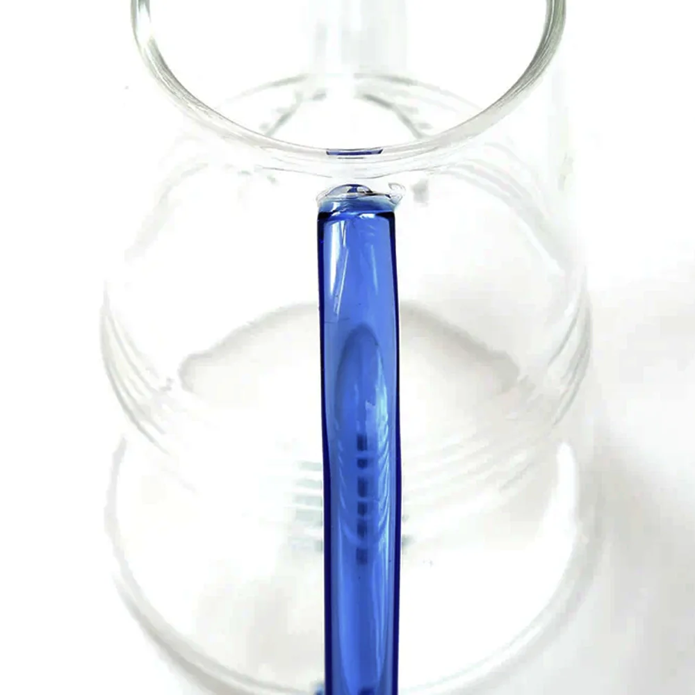 Sprocket Glass Modern Watering Container - Blue - Image 4