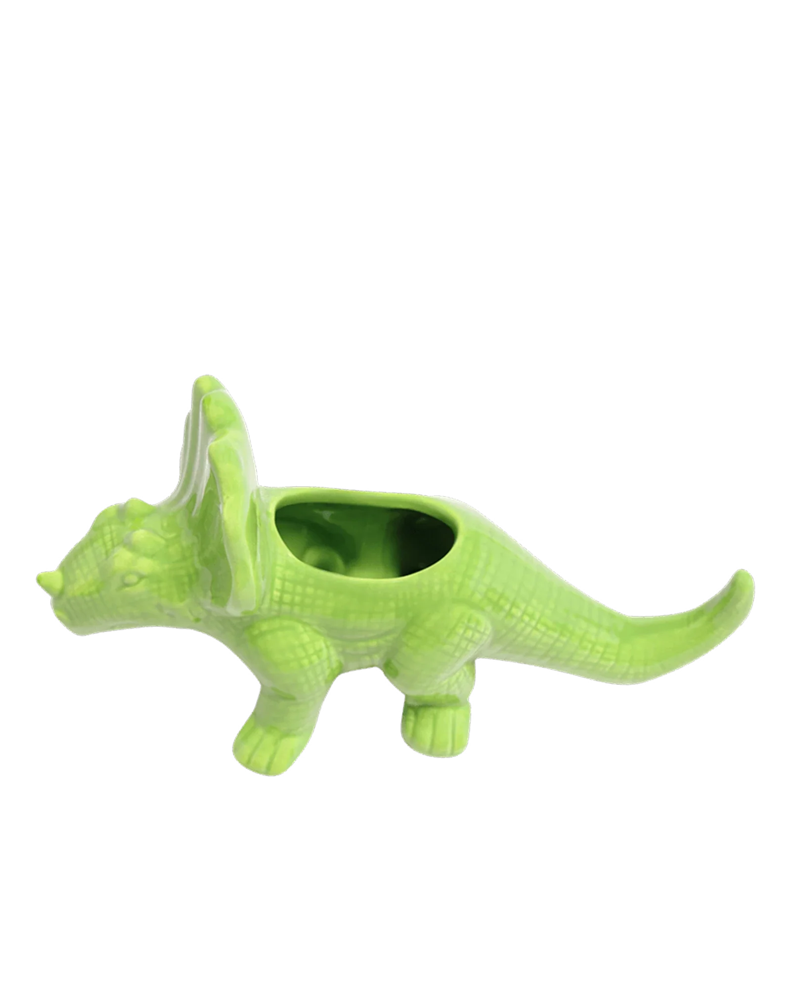 Triceratops Ceramic Indoor Plant Pot for Succulents - Image 12