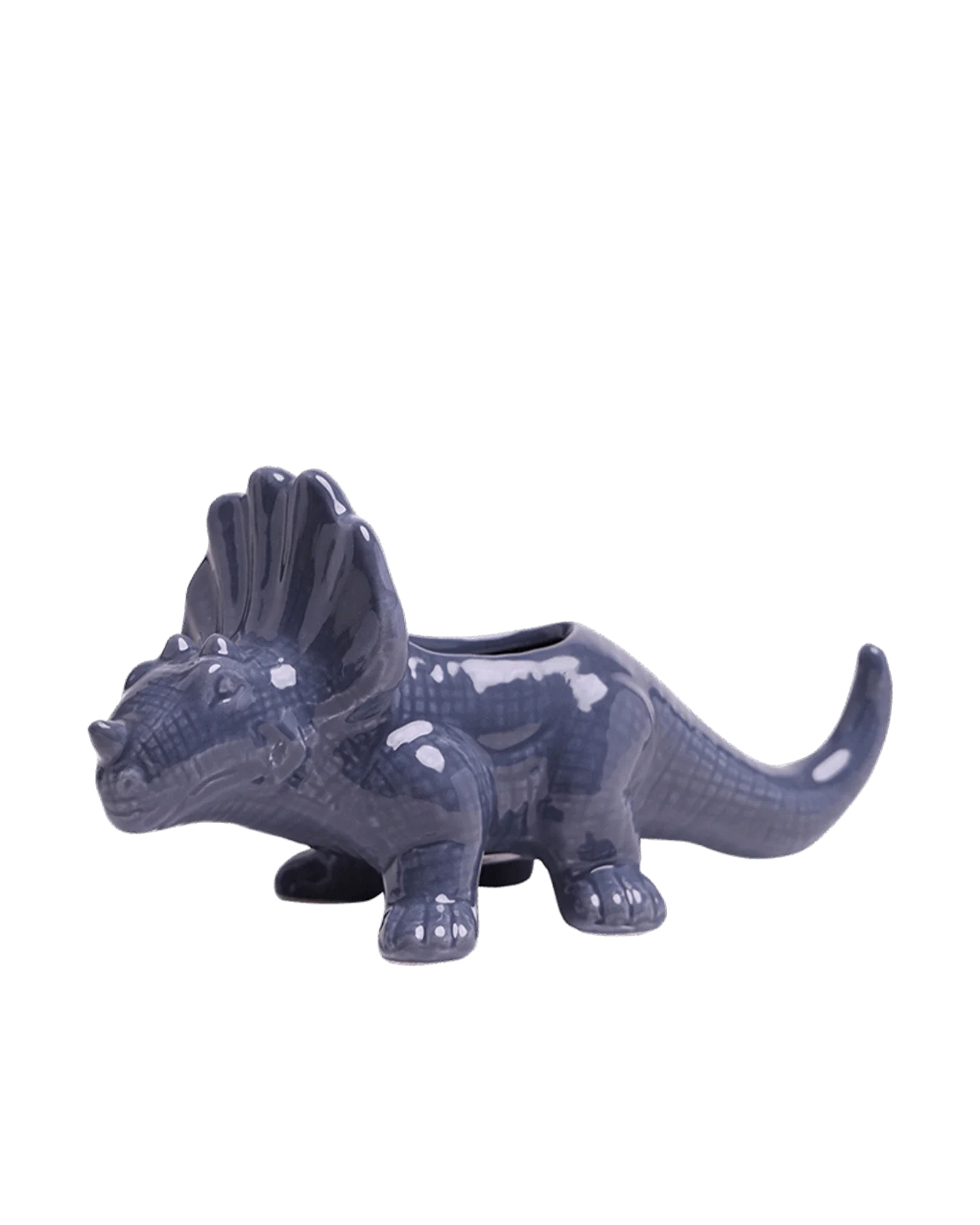 Triceratops Ceramic Indoor Plant Pot for Succulents - Image 22