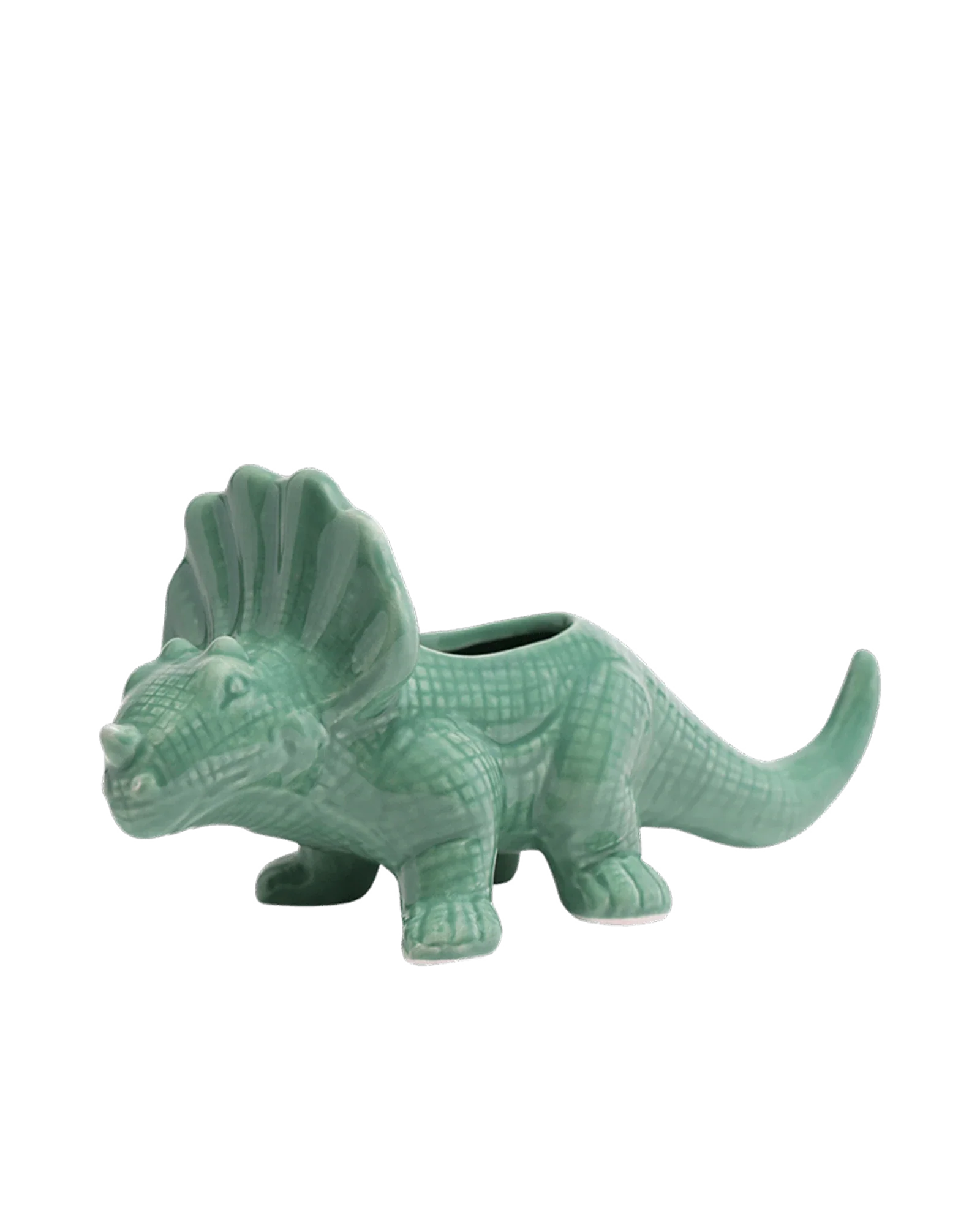 Triceratops Ceramic Indoor Plant Pot for Succulents - Image 32