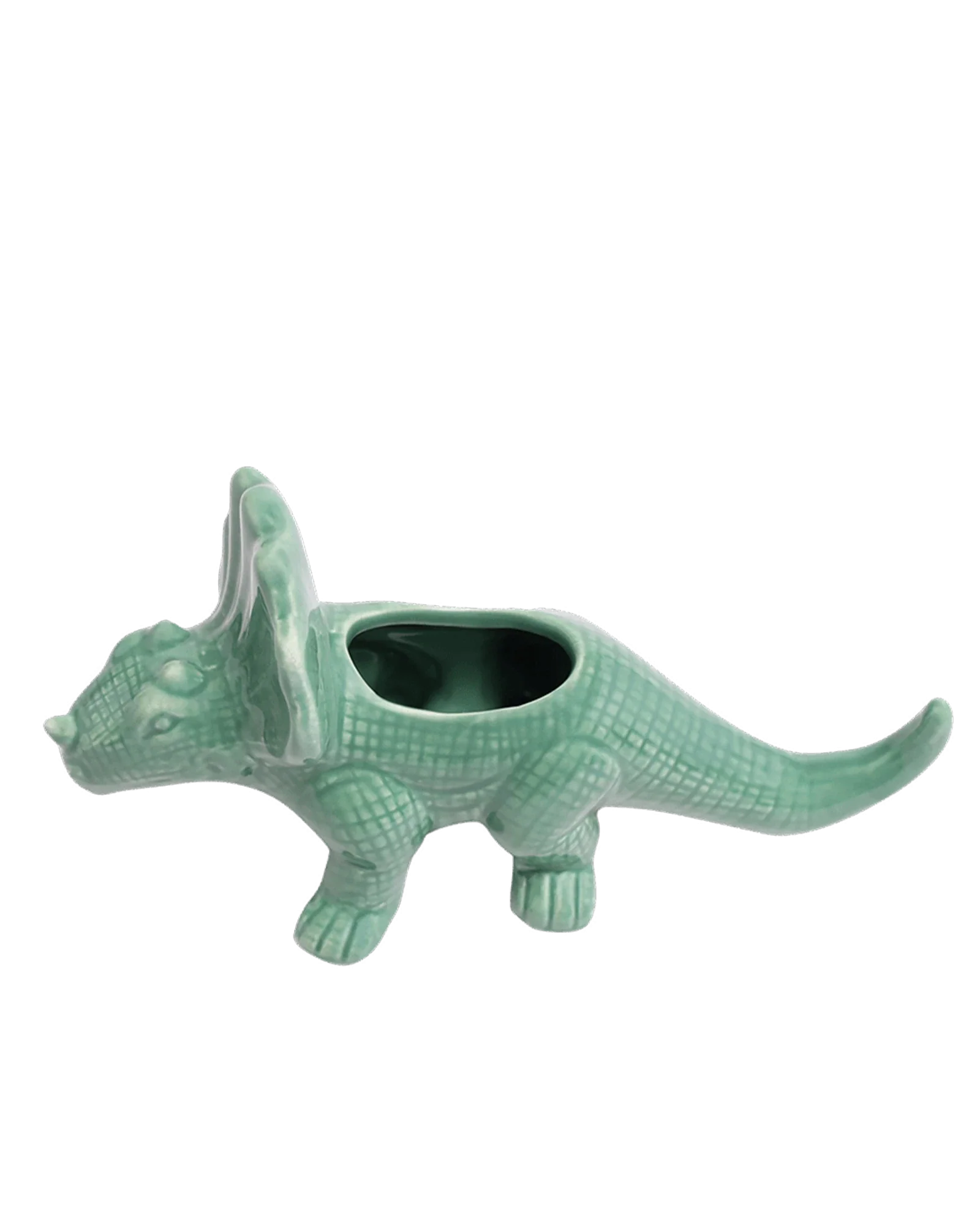 Triceratops Ceramic Indoor Plant Pot for Succulents - Image 33