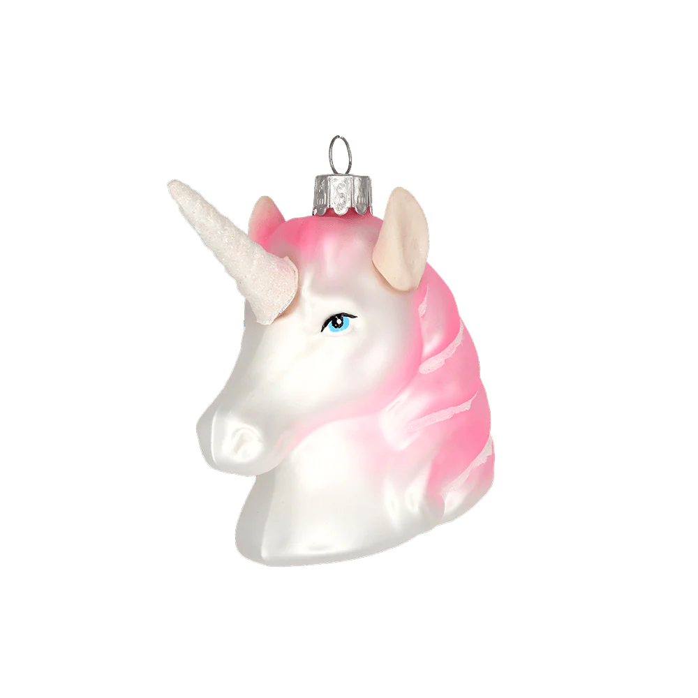 Unicorn Pink Ornament