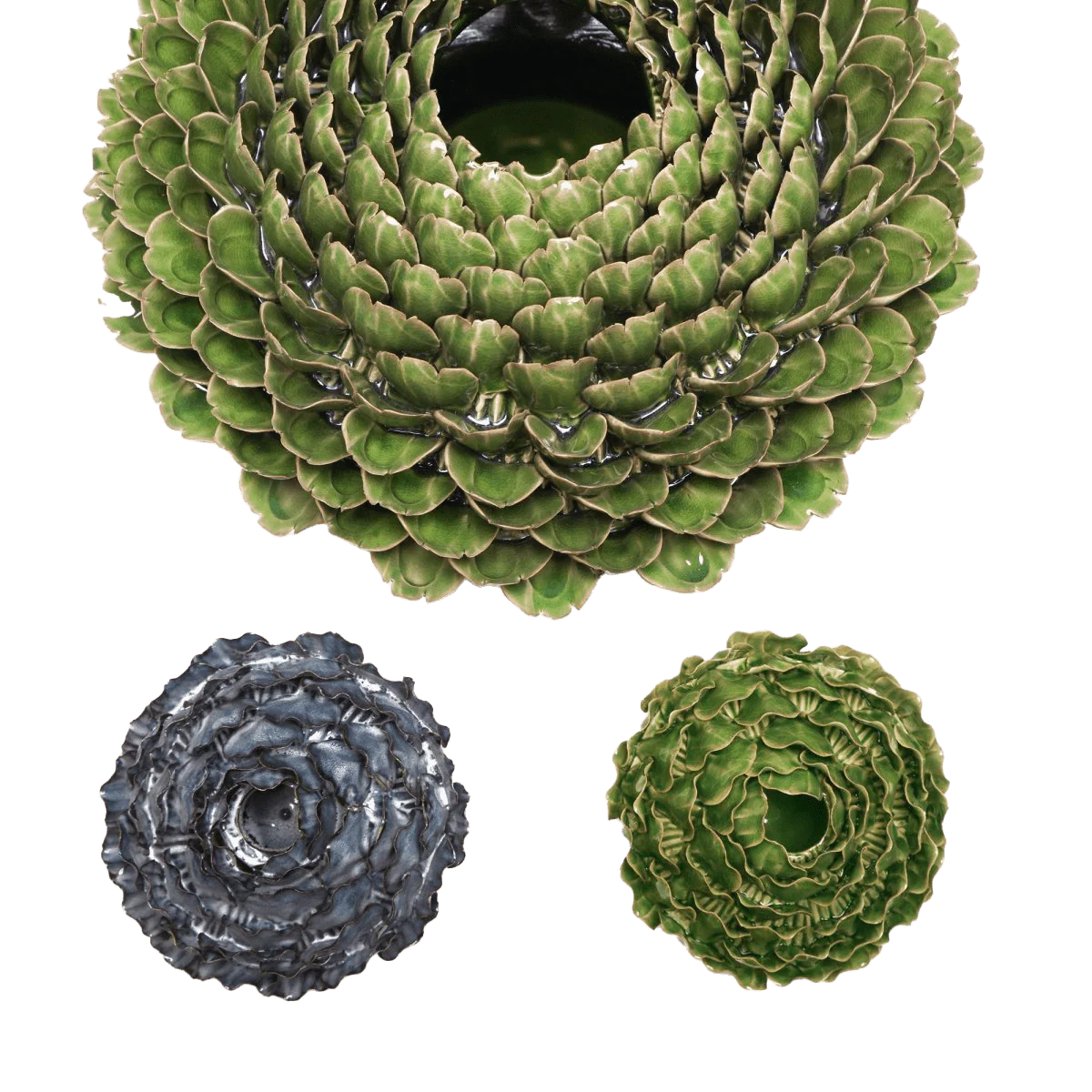 Utopia Ceramic Floral Vase - Image 3